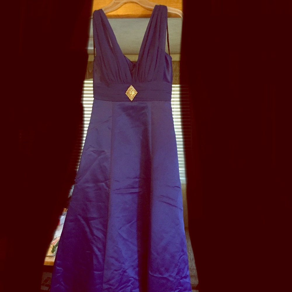 Navy Dress (bridesmaids gown)